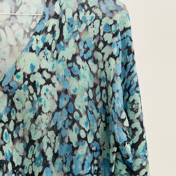 Bimba y Lola Sparkle V-neck Sweater - Picture 4 of 7